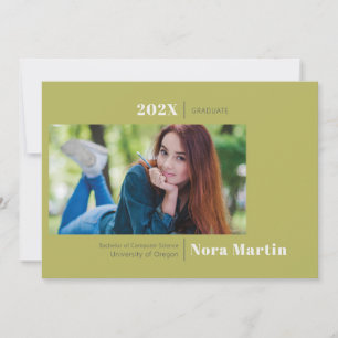 Minimalistisches Foto Abschluss Avocado Ankündigung