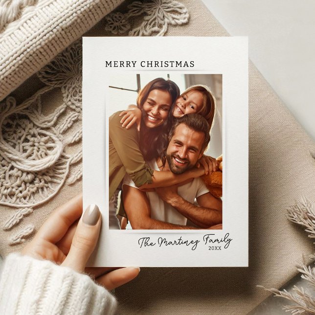 Minimalistisches Foto Frohe Weihnachten (Von Creator hochgeladen)