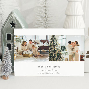 Minimalistisches Frohe Weihnachten 3 Foto Horizont