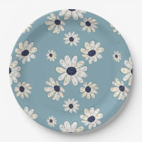 Minimalistisches Gänseblümchen-Blumenmuster (2)