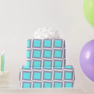 Minimalistisches geometrisches Muster Geschenkpapier