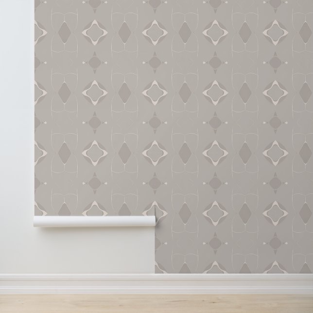 Minimalistisches geometrisches Muster Tapete (Anwendung)