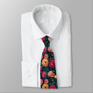 Minimalistisches Geschenk für Freund Ranunculus Krawatte