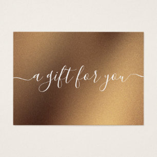 Minimalistisches Geschenkzertifikat für kleine Unt