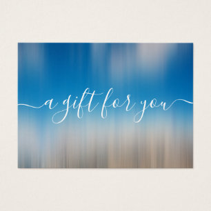 Minimalistisches Geschenkzertifikat für kleine Unt