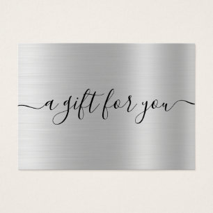Minimalistisches Geschenkzertifikat für kleine Unt