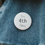 Minimalistisches Geschlecht neutralisiert meinen G Button<br><div class="desc">Feiern Sie den besonderen Tag Ihres Kleinen mit unserem minimalistischen geschlechtsneutral, es ist mein Geburtstag mit dem Altersknopf, der für Kinder jeden Alters konzipiert ist. Dieses Produkt ist perfekt zum Geburtstag in jeder Jahreszeit - Frühjahr, Sommer, Herbst oder Winter - mit einem sauberen, modernen Schwarz-Weiß-Design mit einer Touch von Boho...</div>