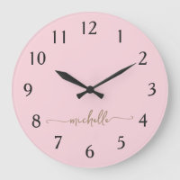 Minimalistisches Gold Monogram Signature Script Bl