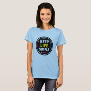 Minimalistisches Grafik-T-Shirt für Frauen Keep Li T-Shirt