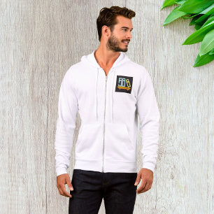 Minimalistisches grafisches Symbol der virtuellen Hoodie
