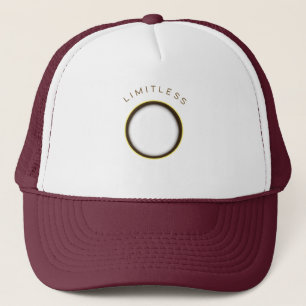 Minimalistisches grenzenloses Design - Moderne Uni Truckerkappe