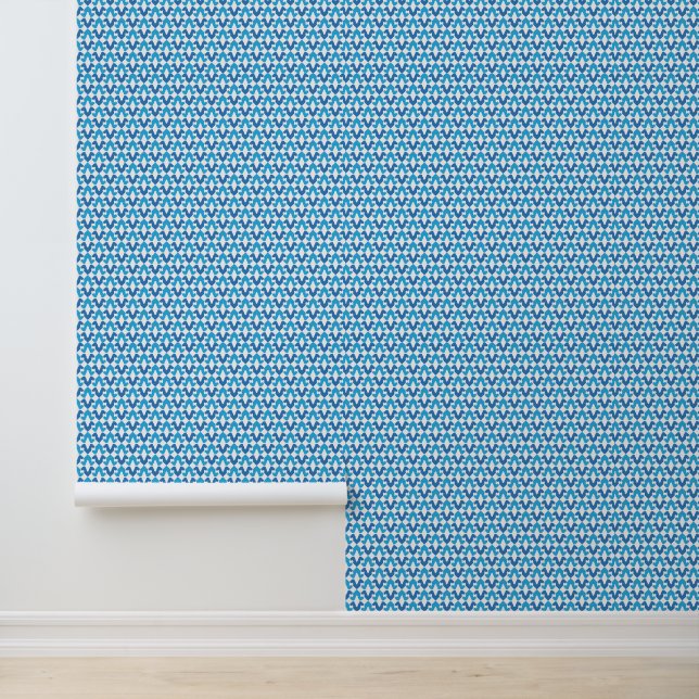 Minimalistisches großflächiges Dane-Tapete Tapete (Anwendung)