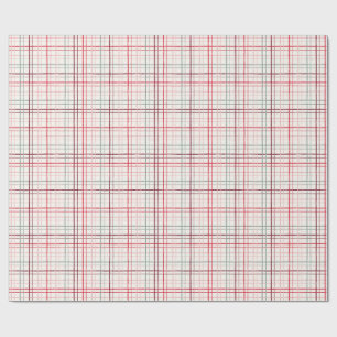 Minimalistisches, handgezeichnetes, wackeliges Git Geschenkpapier