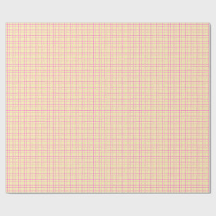 Minimalistisches Handgezeichnetes Wackelraster Gel Geschenkpapier