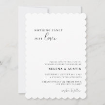 Minimalistisches Handscript Nichts Extravagant nur