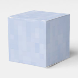 Minimalistisches hellblaues abstraktes Muster Geschenkschachtel