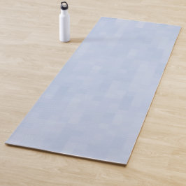 Minimalistisches hellblaues Muster, modern chic Yogamatte