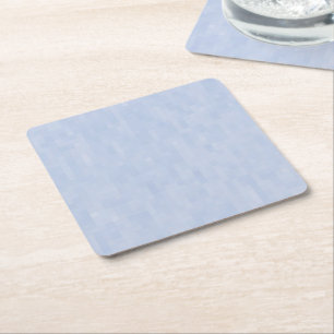Minimalistisches hellblaues Muster Rechteckiger Pappuntersetzer