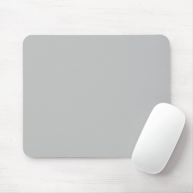 Minimalistisches, hellgraues schlichtes mousepad (Mit Mouse)