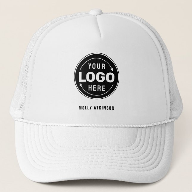 Minimalistisches Hinzufügen von Mitarbeitern der L Truckerkappe (Vorderseite)