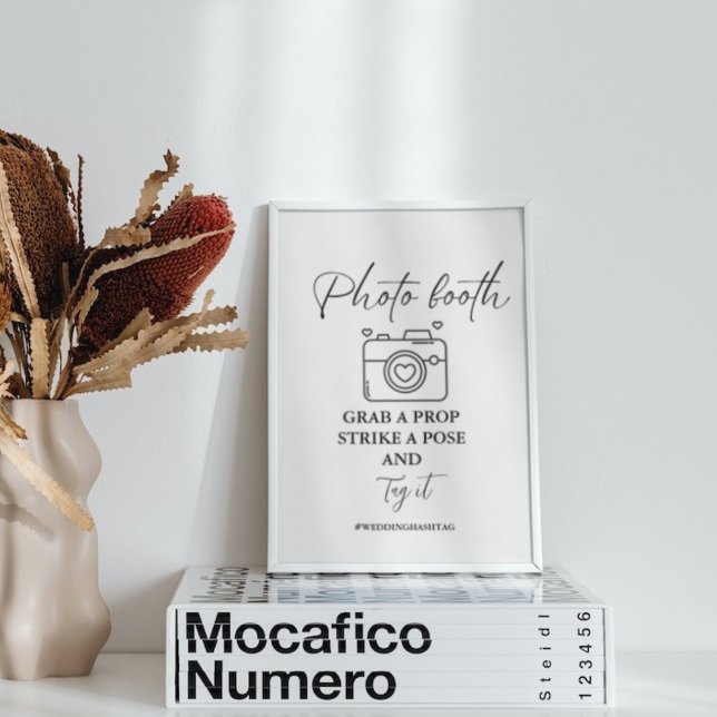 Minimalistisches Hochzeitshaus-Foto Poster (Von Creator hochgeladen)