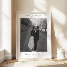 Minimalistisches Hochzeitsszenario nach Maß - Foto
