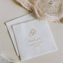 Minimalistisches Hufeisen | Western-Hochzeit Gold