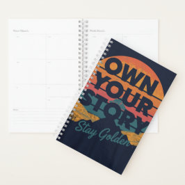 Minimalistisches Inspirationsnotizbuch | Modernes Planer