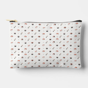Minimalistisches Kawaii-Sushi-Muster Süßes Japanis Zubehörtasche