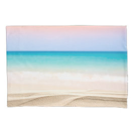 Minimalistisches Kissenbezug – Sunset Ocean Farbve