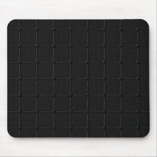 Minimalistisches Kohlenstoff-Schwarz Industrielles Mousepad