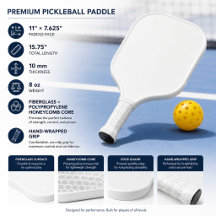 Minimalistisches, komfortables Pickleball Paddle z