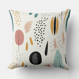 Minimalistisches Kopfkissen im Boho-Stil Kissen