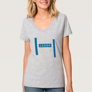 Minimalistisches 'Lebe Lache Liebe' Inspirationsde T-Shirt