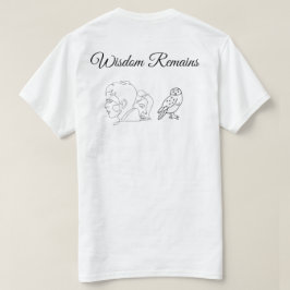 Minimalistisches Lebensresilienz-Zitat Herren T-Sh T-Shirt