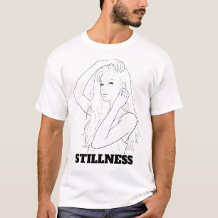 Minimalistisches Line-Art-Frauen-T-Shirt T-Shirt