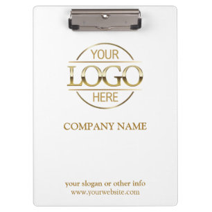 Minimalistisches Logo der White-Company Klemmbrett