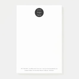 Minimalistisches Logo für berufliche Unternehmen Post-it Klebezettel