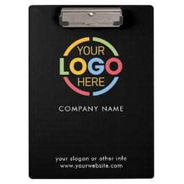Minimalistisches Logo für das Schwarze Unternehmen Klemmbrett