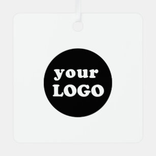 Minimalistisches Logo für Unternehmen Ornament Aus Metall