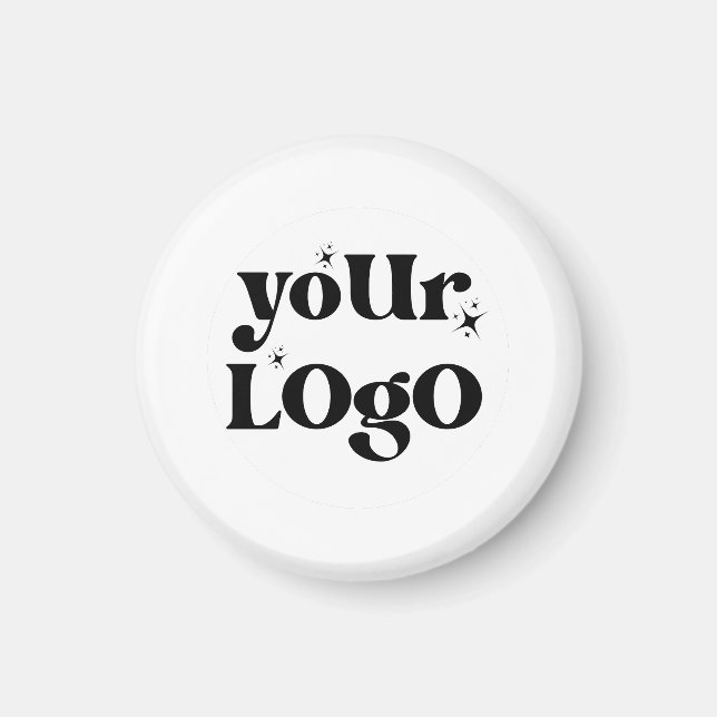 Minimalistisches Logo Magnet (Vorne)