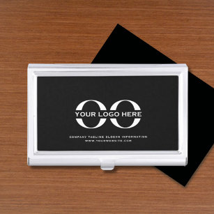 Minimalistisches Logo-Unternehmen Visitenkarten Dose