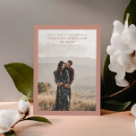 Minimalistisches Mix und elegantes modernes Foto Save The Date<br><div class="desc">Mit dieser minimalistischen Save the Date Karte mit einem Ihrer Lieblings-Verlobung-Fotos verkünden Sie Ihren besonderen Tag mit Eleganz und Einfachheit. Mix und passend zu koordinierenden Stücken für eine zusammenhängende Einladungssuite. Mit diesem vielseitigen Design erstellen Sie zeitlose Erinnerungen. Bestellen Sie jetzt eine raffinierte Touch zu Ihren Hochzeitsvorbereitungen!</div>