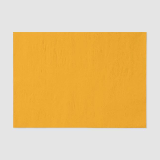 Minimalistisches modernes Deep Orange Seidenpapier (Vorderseite)