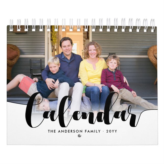 Minimalistisches modernes Foto kreiert Ihr eigenes Kalender (Titelbild)