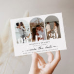 Minimalistisches modernes Foto Save the Date Einla Einladung<br><div class="desc">Mit dieser einfach und modern gestalteten Save the Date-Einladung laden wir Sie zu Ihrer Hochzeit ein. Das Foto auf der Karte kann auf Ihr eigenes geändert werden. Diese Save the Date Einladung ist für jede Jahreszeit perfekt.</div>