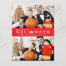 Minimalistisches, modernes, glückliches Halloween 