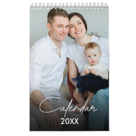 Minimalistisches modernes Mehrfamilienhaus & Fotos Kalender
