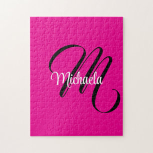 Minimalistisches modernes Monogramm Anfangsname Ho