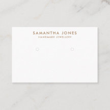 Minimalistisches, modernes Ohrringe-Schmuckdisplay